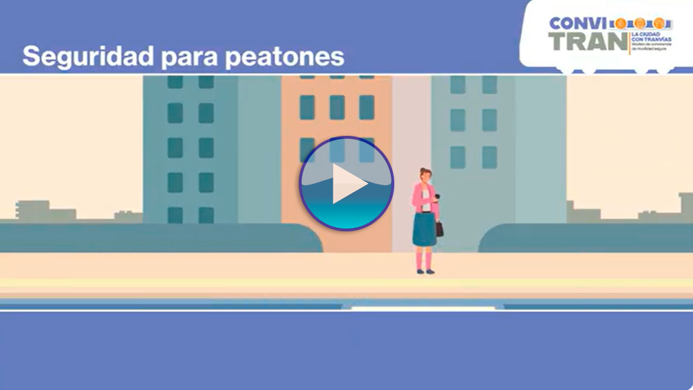 2da Parte. Consejos sobre c�mo permanecer con seguridad en los tranv�as y entornos tranviarios. conviTRAN (cast)