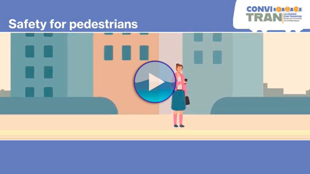 Part 2. Tips on how to stay safe on trams and in tram environments. conviTRAN (eng)