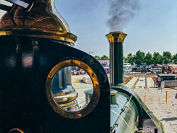 La Matar� vuelve a llenar de vapor el Museu del Ferrocarril de Catalunya