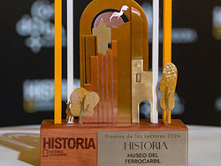 Museo del Ferrocarril de Madrid, premio al Mejor Museo de Cultura Popular de la revista Historia National Geographic