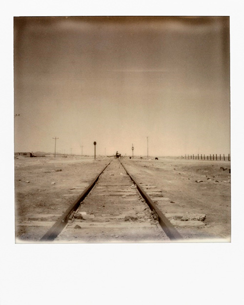 ‘Camino de Uyuni Polaroid SX 70’ – Alberto Vicente Nieto