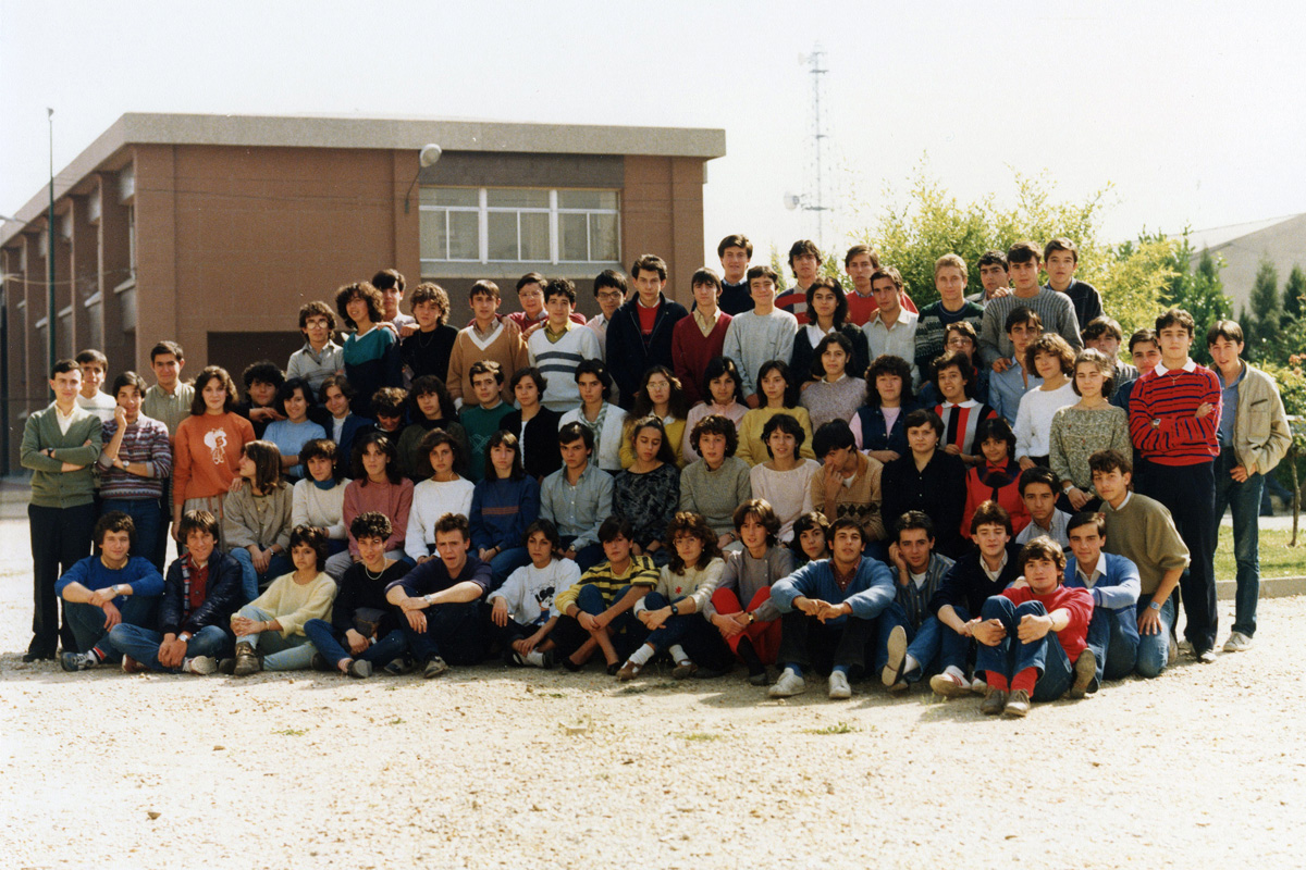 Alumnos de la 38 promocin de la Escuela de Aprendices de Valladolid, 1984
