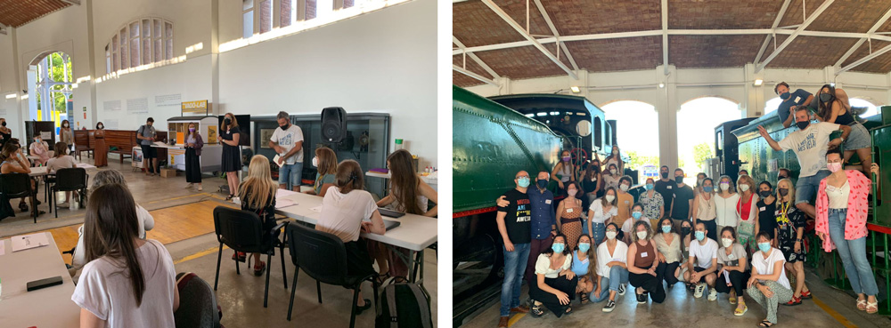 El Museo del Ferrocarril de Catalua acoge el primer ARALAB HACKING - Jvenes y Museos