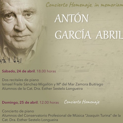 Concierto homenaje a Antn Garca Abril