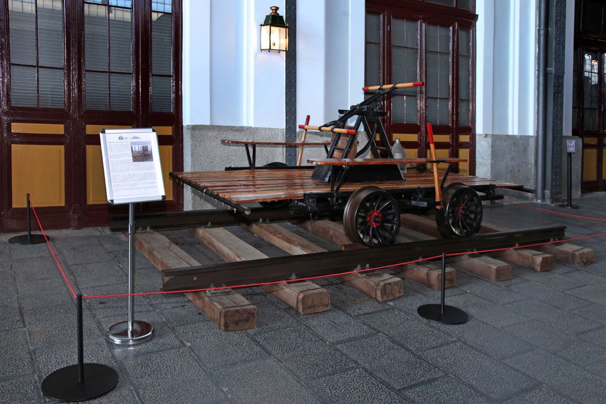 Una nueva pieza restaurada en la coleccin del Museo del Ferrocarril de Madrid
