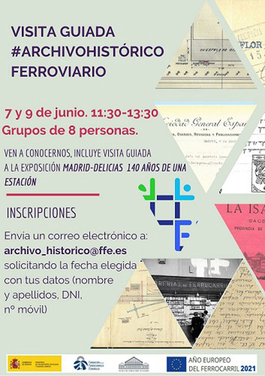 El Archivo Histrico Ferroviario participa en la Semana Internacional de los Archivos #IAW2021