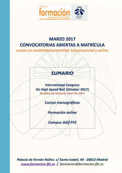 Congreso internacional y cursos especializados