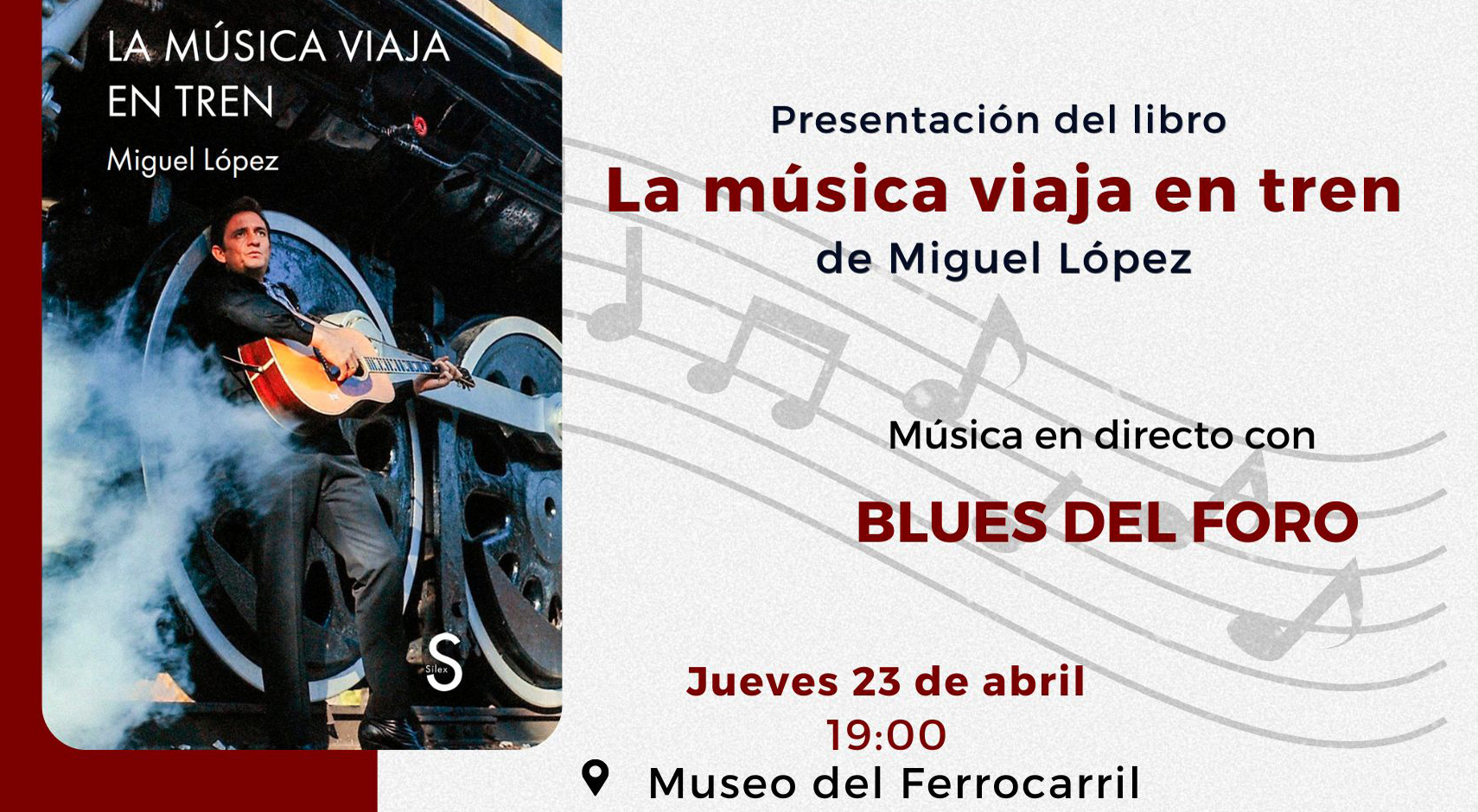 El Día del Libro, en los museos de la Fundación: música, misterio y trenes El Día del Libro, en los museos de la Fundación: música, misterio y trenes