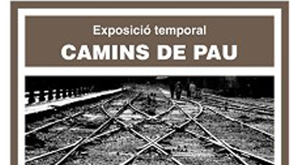 Exposicin Caminos de Paz en el Museo del Ferrocarril de Catalua