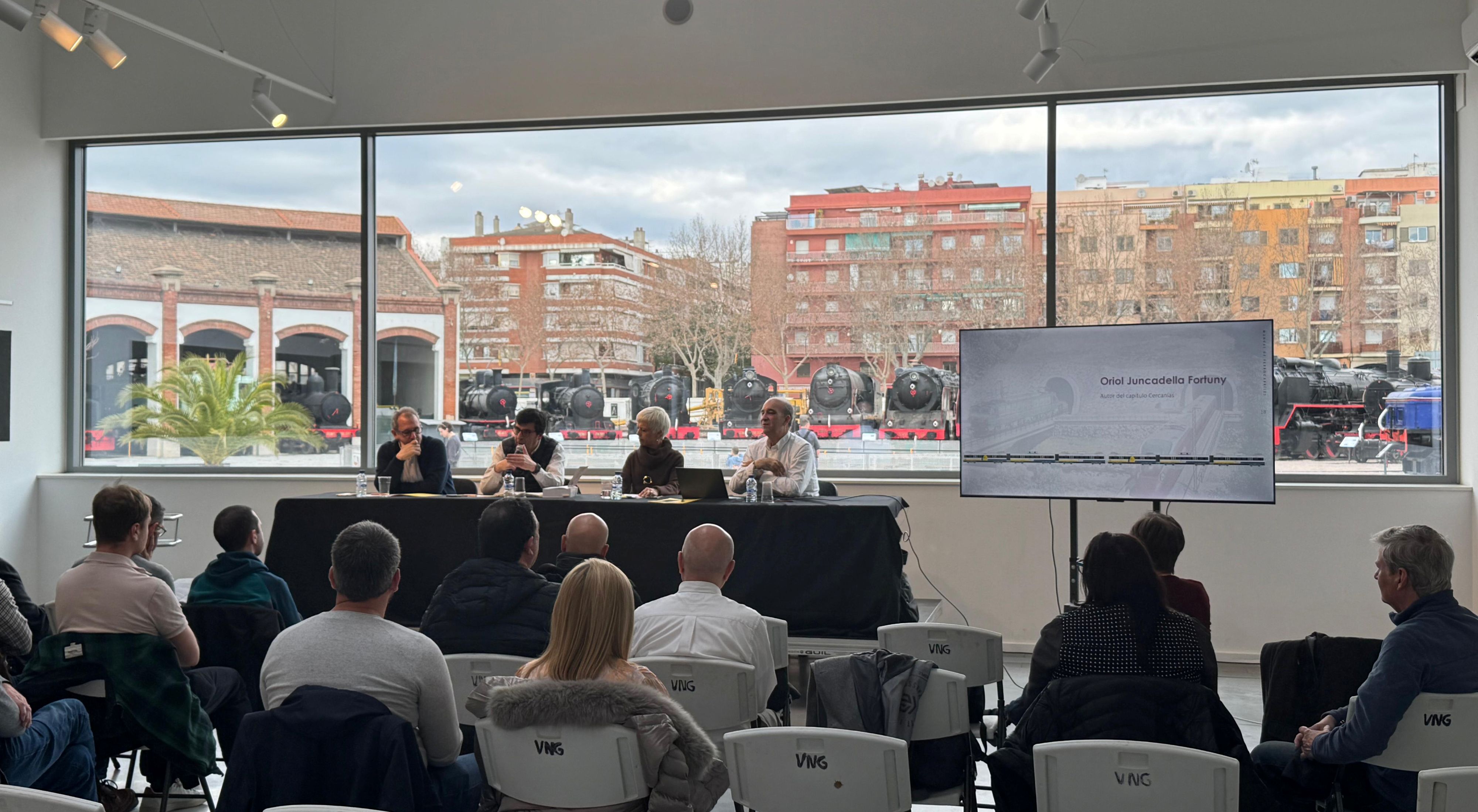 El Museu del Ferrocarril de Catalunya inaugura el Ciclo de Coloquios Ferroviarios