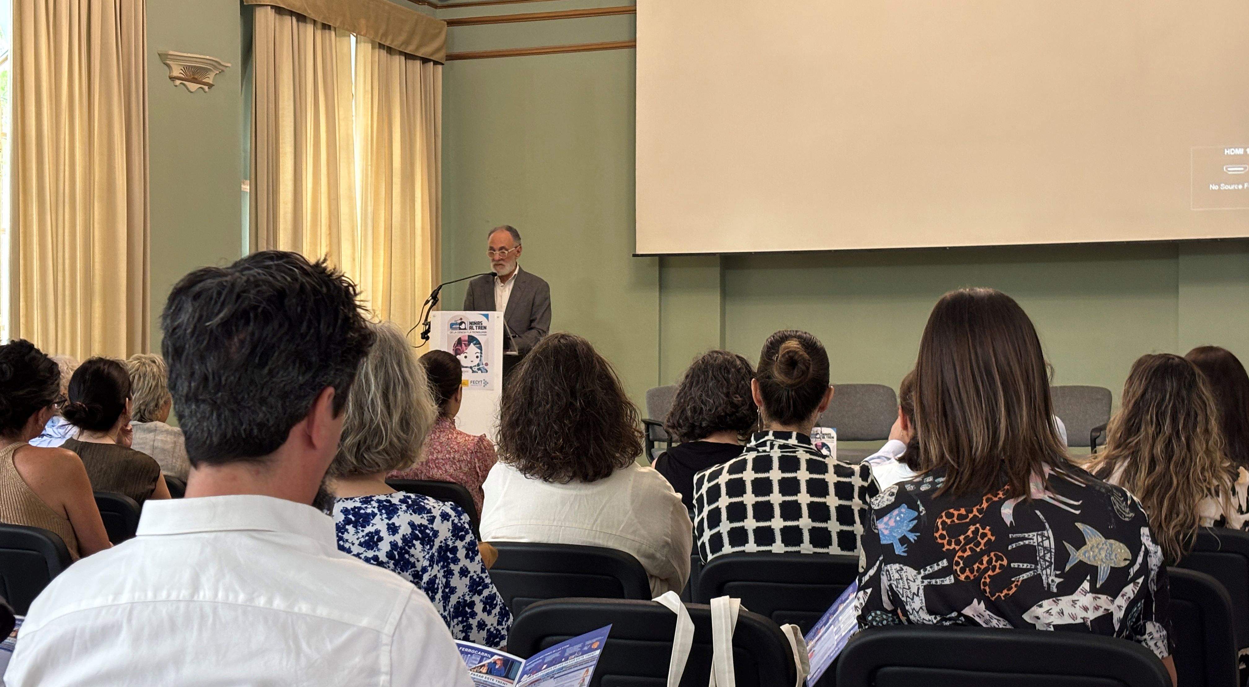 La Fundación acoge la presentación del documental y resultados del proyecto ‘Niñas al tren de la ciencia y la tecnología’ La Fundación acoge la presentación del documental y resultados del proyecto ‘Niñas al tren de la ciencia y la tecnología’