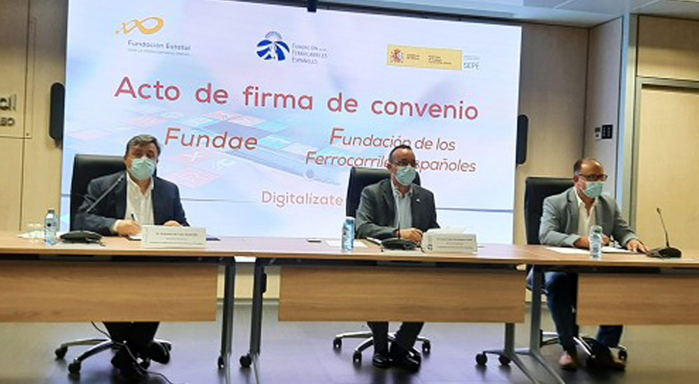 Acuerdo de colaboracin entre la Fundacin de los Ferrocarriles Espaoles y Fundae