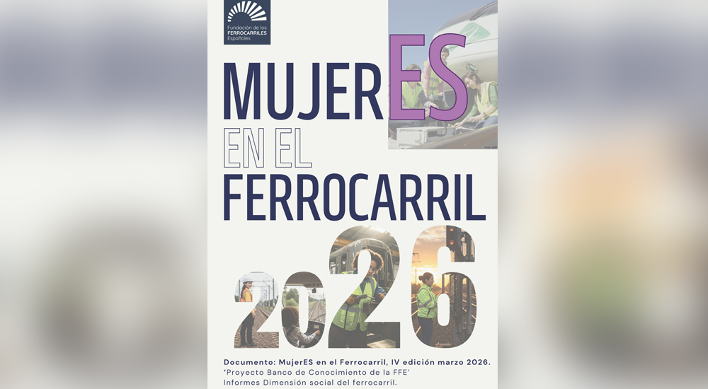 Las ingenieras representan el 20,3% del sector ferroviario espa�ol, seg�n el IV informe 'MujerEs en el Ferrocarril'