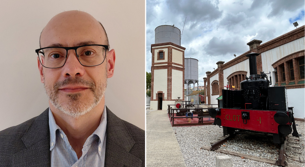 Luis Ubalde, nuevo director del Museu del Ferrocarril de Catalunya