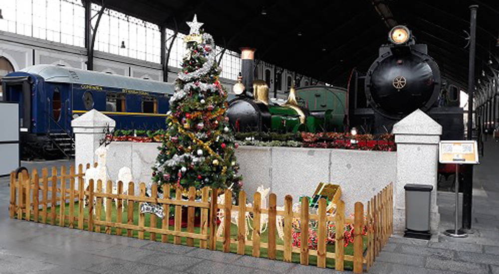 Navidad en el Museo del Ferrocarril de Madrid