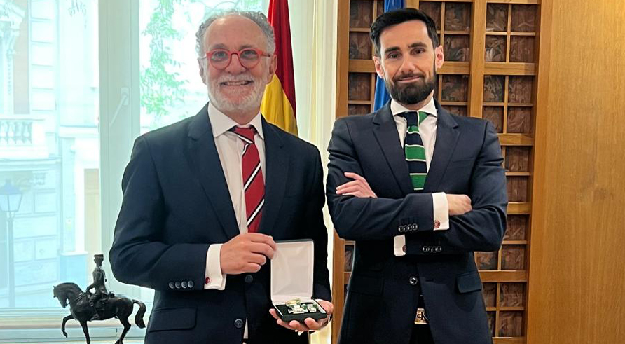José Ramón Sempere, medalla al Mérito de la Guardia Civil