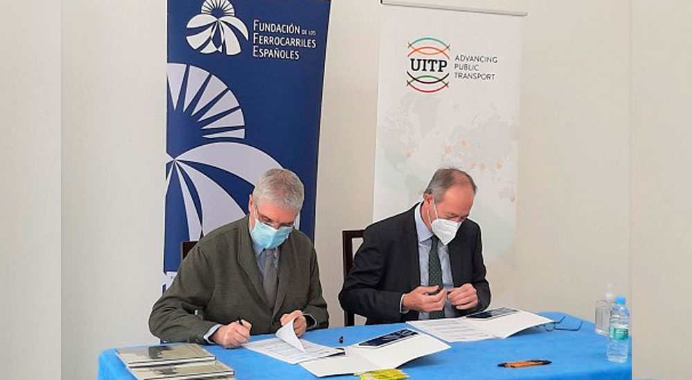 La Fundacin y la Unin Internacional de Transporte Pblico firman un acuerdo de colaboracin