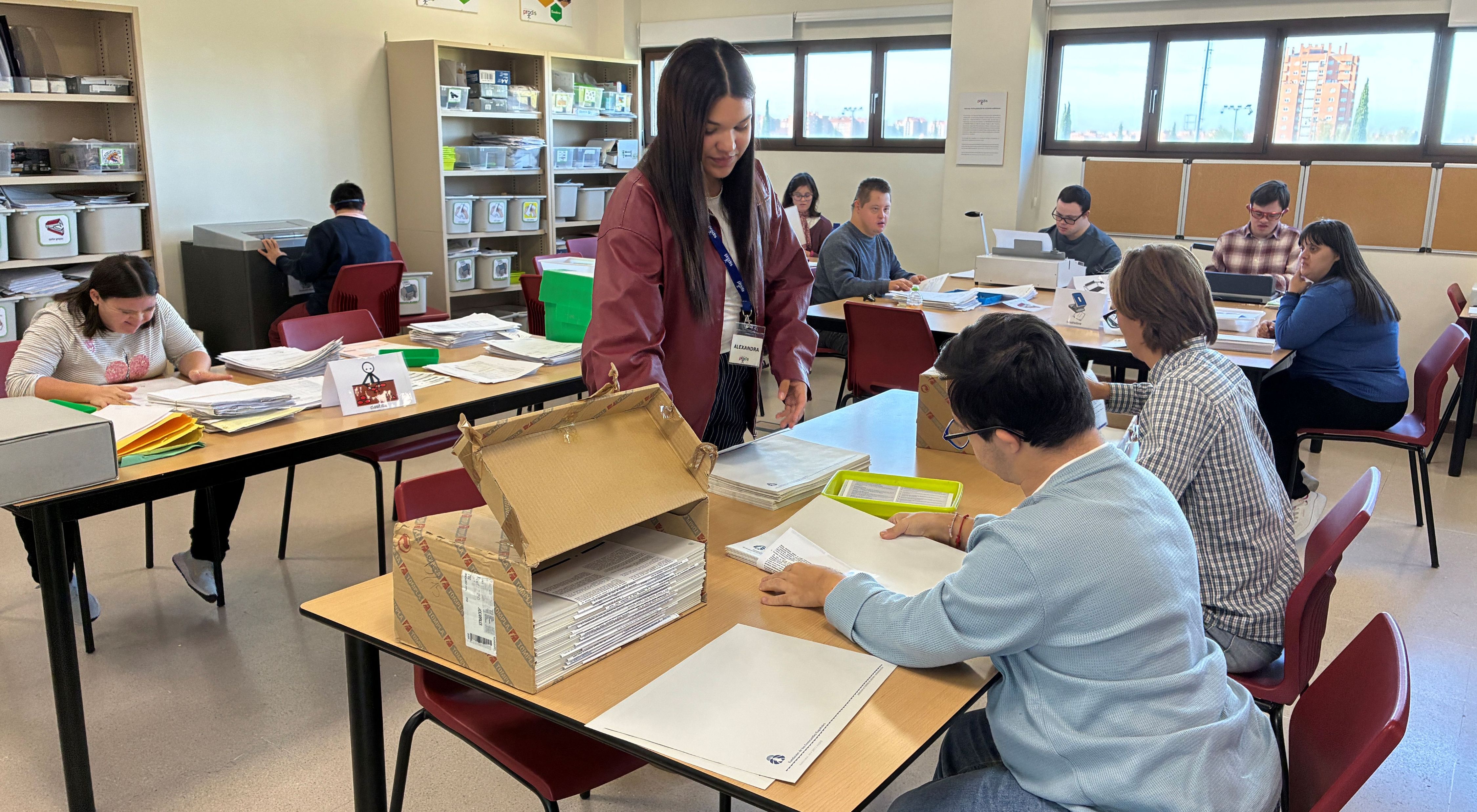 La Fundacin colabora con Prodis y su Centro Especial de Empleo