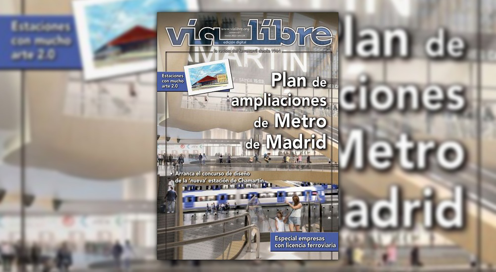 El Metro de Madrid retoma sus planes de ampliacin, en la portada de Va Libre de marzo