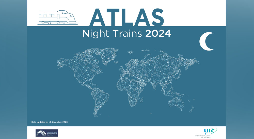 La UIC publica el primer Atlas de Trenes Nocturnos, elaborado tcnicamente por la Fundacin