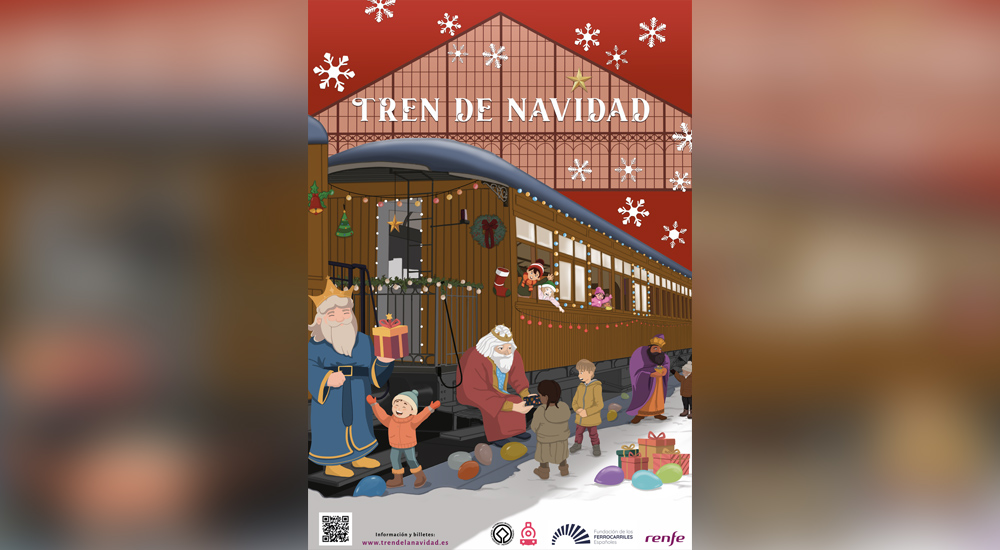 Arranca el Tren de la Navidad, un viaje mgico para toda la familia