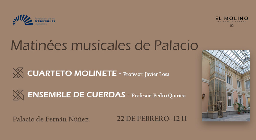 Nueva matine musical de Palacio, con Haydn, Heitor Villa-Lobos y Joe Hisaishi