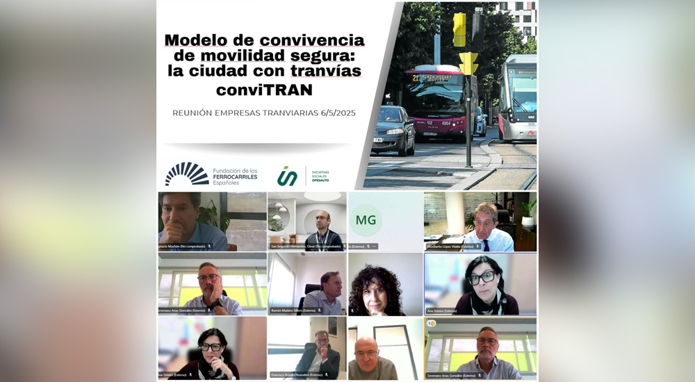 La Fundación de Ferrocarriles presenta su proyecto ´conviTRAN´ a las empresas