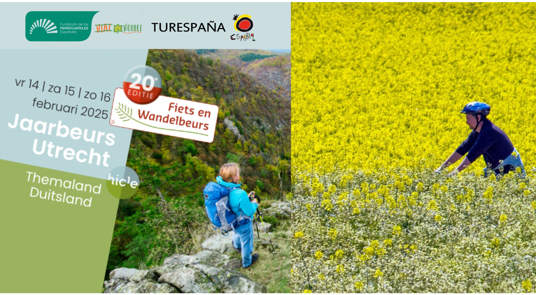 Las vas verdes espaolas se promocionan en la feria holandesa Fiets en Wandelbeurs