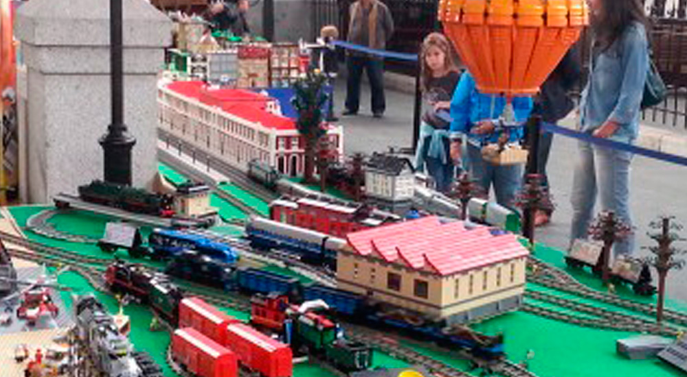 Llegan los trenes LEGO al Museo de Madrid 