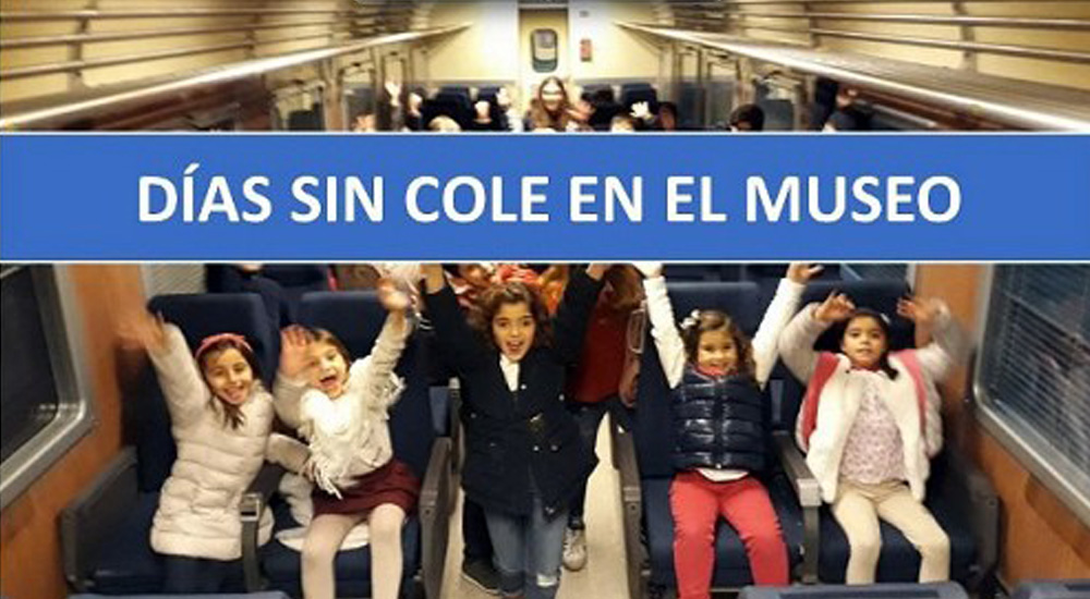 Das sin cole en el Museo del Ferrocarril de Madrid