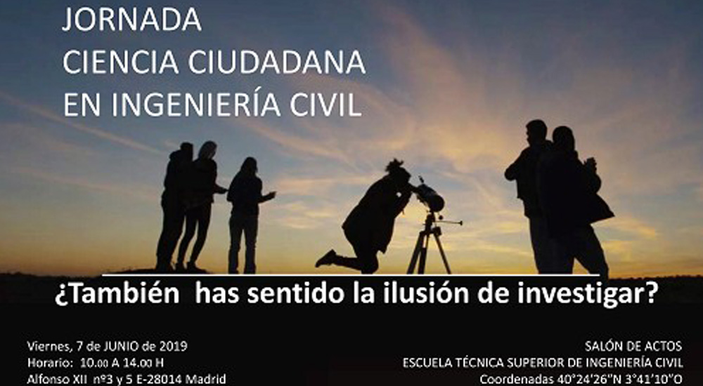 Primera Jornada Ciencia Ciudadana en Ingeniera Civil