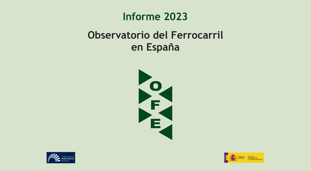 Disponible el nuevo informe del Observatorio del Ferrocarril en Espaa