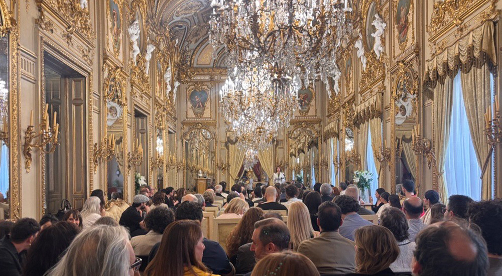 Entrega de la primera edición del premio La Mistral Nouvelle en el Palacio de Fernán Núñez Entrega de la primera edición del premio La Mistral Nouvelle en el Palacio de Fernán Núñez