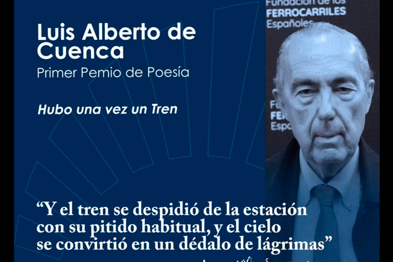 Video: Luis Alberto de Cuenca<br>Primer Premio Poesa