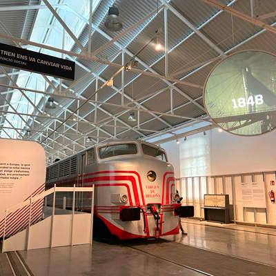 Museu del Ferrocarril de Catalunya: un viaje en el tren del tiempo